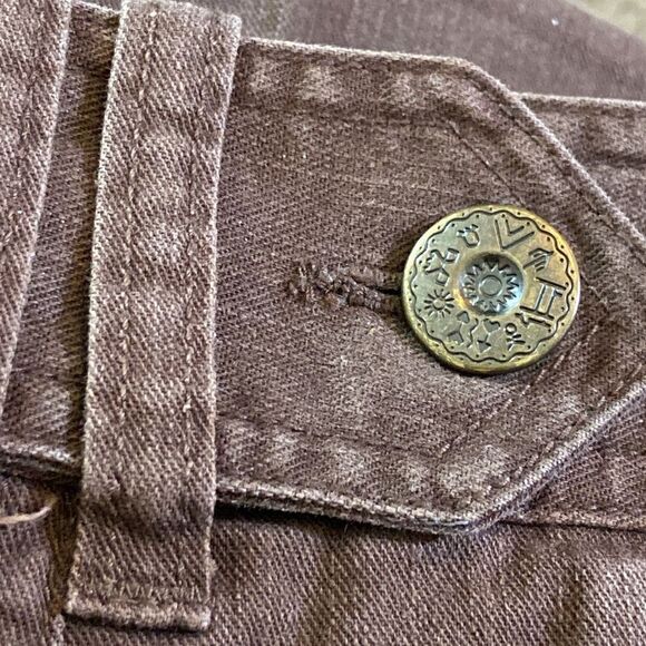 Ruby Rd Brown Cargo Pants Size 10 - Picture 11 of 11